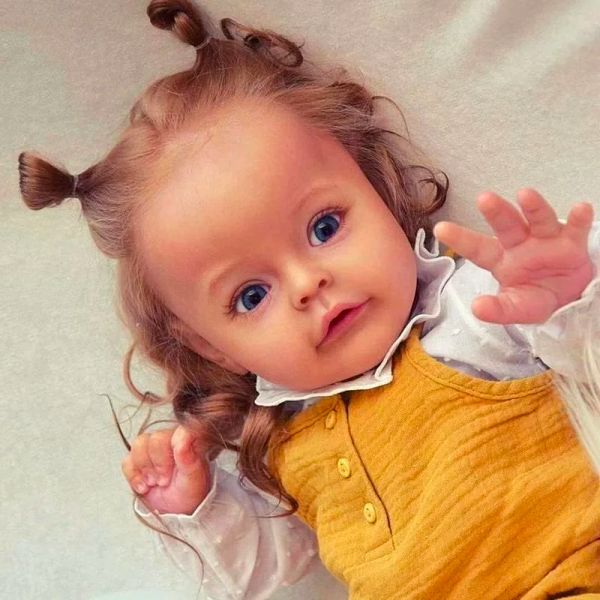 Poupées 22 pouces Kit en vinyle Suese Reborn Baby Doll Kit de poupée Moules de bébé vide Kit non assemblé sans assemblage
