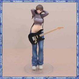 Muñecas 23 cm Hitomio Figura Hitomio Guitarra Hermana Figuras de Anime Mujer Sexy Estatuilla Estatua de PVC Modelo Muñeca Coleccionable Escritorio Decora GiftL2403