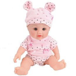 Poppen 30 cm 12 inch Producten Mooie Plastic Handgemaakte Zachte Lichaam Levensechte Babypop met Pyjama voor Kinderen Gift 231102