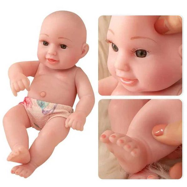 Muñecas 30 cm de touch suave muñeca regenerada juguete simulado bebé realista muñeca niños dormitorio familia juguete mejor regalo juguete recién nacido S2452202 S2452201
