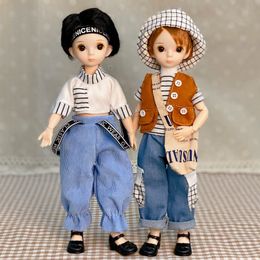 Poppen 3D True Eyed Jongen Pop met Meerdere Gewrichten 30 cm Bjd 16 BJD De Gehele Set Met Kleding schoenen Kinderen Speelgoed Gift 230719