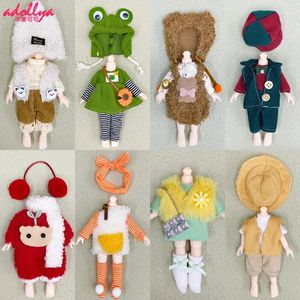 Poupées Adollya OB11 16cm BJD, vêtements de poupée, robe, jupe, uniforme, chapeau pour 112 ensembles mignons, jouets, cadeaux pour filles, 231011