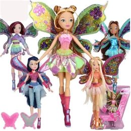Poppen Believix Fairy Lovix Regenboog Kleurrijke meisjespop Actiefiguren Bloom met klassiek speelgoed voor cadeau 230906