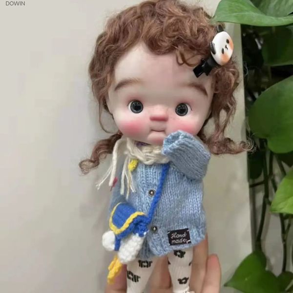 Muñecas BJD Muñeca qbaby bjd cuerpo pequeño refundido Personalizar Muñecas de resina de lujo Muñeca desnuda pura Articulaciones móviles Juguetes Regalo de cumpleaños 230802