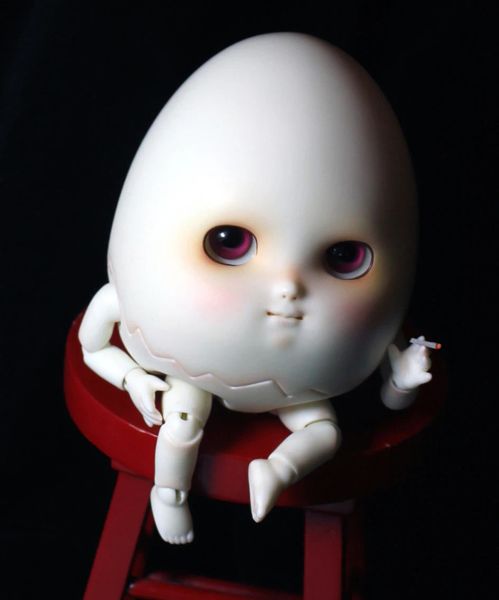 Poupées bjd sd poupée 1/8 œuf un anniversaire présent présent de haute qualité articulée de marionnettes toys cadeaux coagère nue modèle