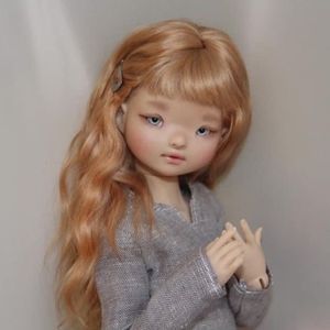 Poppen Cham Byol BJD Doll 14 met Roze Body Anime Meisje Speelgoed Handscraft Azië Schattig Chubby Faceup Gift Artist Collection 230608