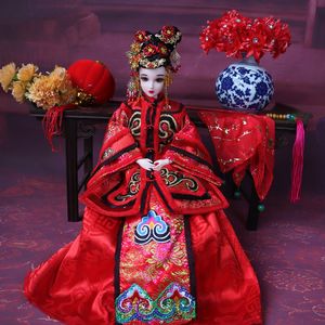Poupées style chinois Qing Dynasty Princess Doll Mabondé pour la collection Emperor magnifique coiffeur de vêtements pirnets ZL840 230904