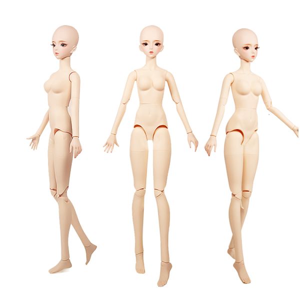 Muñecas dbs 13 bjd juguetes desnudos 62cm df princesa muñeca de moda