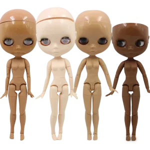 Poupées DBS blyth, corps articulé, jouet bjd sans maquillage, visage brillant pour poupée personnalisée, bricolage, anime filles