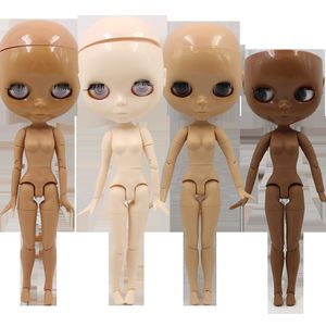 Poupées DBS blyth, corps articulé, jouet bjd sans maquillage, visage brillant pour filles anime personnalisées, DIY, 230904