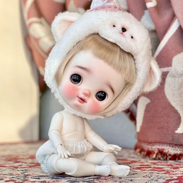 Poupées Dokidoki BJD 16, petit corps de mouton gras, mignon, cadeau Surprise de haute qualité pour filles, boule articulée, 230427