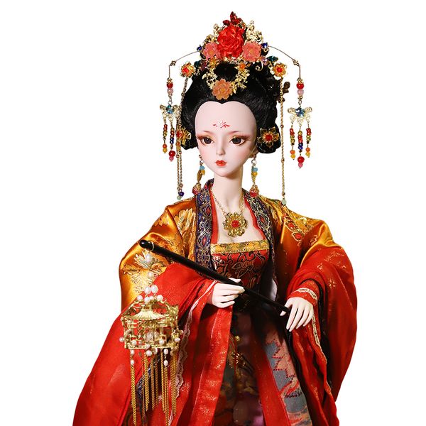 Dolls Dream Fairy 13 BJD Doll Full Set 34 Joints mobiles 62 cm Ball Joints Ancient Chinese Style Makeup DIY Toy Girls SD 230811