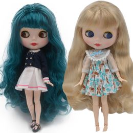 Dolls Factory Neo Blyth Aangepaste Matte Face 16 BJD Bal Gemeeld speelgoed voor meisjeskinderen cadeau 230427