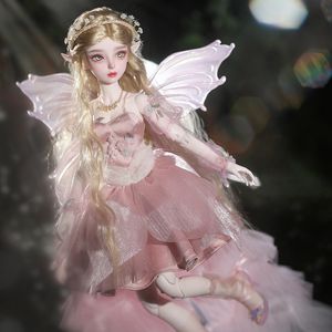 Poupées Fantaisie Ange 14 BJD Poupée Sue MSD Résine La Forêt Est Elfe Style Anime Figure Jouets 230710