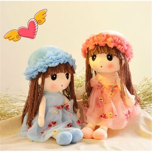 Dolls Fur Doll Plush Toy Little Girl Cute Flower Fairy Childrens Day cadeau 230816