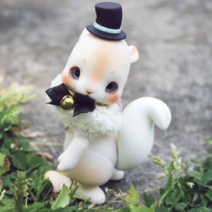 Poupées GaoshunBJD 112 Cheeriya animal de compagnie laiteux écureuil résine animal moule pour la mode mignon cadeau d'anniversaire bricolage ornements 230822