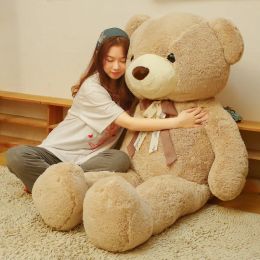 Dolls Giant Milan Teddy Bear Plush Toy Big Size Bears knuffel Dieren Baby Kids Slapen Doll -kussen voor meisjes Valentijnsdag Geschenken