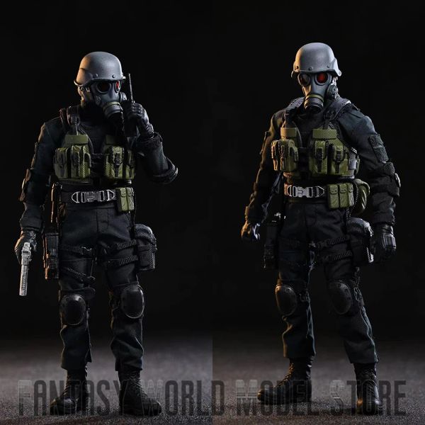 Dolls gmtoys GM520 1/12 Salle Hunk Security Special Forces Group Membres First Bomb Bomb Full Set 6 