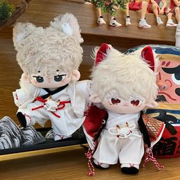 Muñecas hechas a mano limitada 20 cm figura serie kimono ropa de muñeca traje sin atributo multicolor hermoso vestido accesorios de cosplay 231024