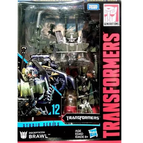 Dolls Hasbro Transformerses Studio Series 12 Voyager Class Movie 1 Decepticon Fighting Action Figura Toy SS12Children 8 y más