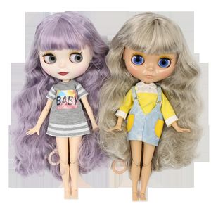 Dolls Icy DBS Blyth Doll 16 BJD Joint Body Witte huid Tan Skin Donkere huid Mat Face Naakt Doll 30 cm Anime Toy Girls Gift 230208