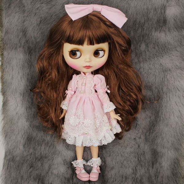 Poupées ICY DBS Blyth Doll 16 bjd corps mixte poupée combinaison y compris chaussures habillées en vente 30cm anime jouet 230417