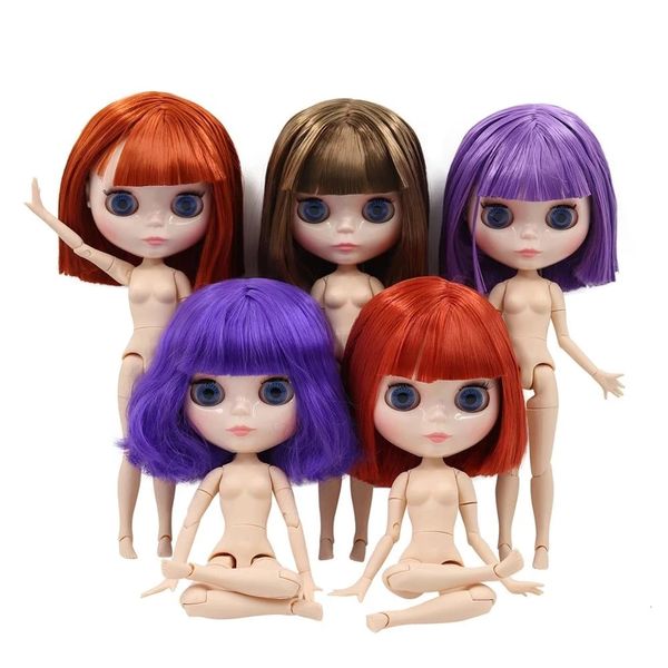 Poupées ICY DBS Blyth Doll 16 BJD Joint Body peau blanche offre spéciale en vente yeux aléatoires couleur 30 cm jouet filles cadeau Anime 231124