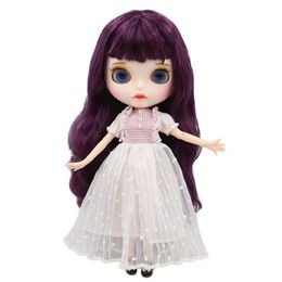 Poppen ICY DBS Blyth pop 16 bjd Matte face joint body 30cm speelgoed meisjes cadeau 230607