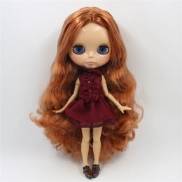 Muñecas ICY DBS Blyth Doll 16 bjd piel bronceada cuerpo articulado cara brillante 30 cm juguete niñas regalo 230923
