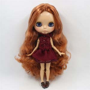 Dolls Icy DBS Blyth Doll 16 BJD Tan Skin Joint Body Shiny Face 30 cm Toy Girls Gift 230814