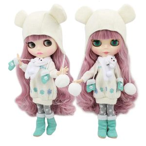 Poppen ICY DBS blyth pop 16 speelgoed bjd joint body mix roze haar witte huid cadeau 30cm naakt anime 231122