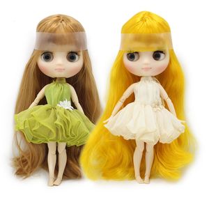 Dolls Icy DBS Blyth Middie Doll Joint Body 20 cm aangepaste pop volledige set inclusief kleding en schoenen diy speelgoedcadeau voor meisjes 230426