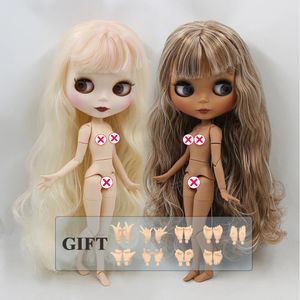 Poupées Icy DBS Special Blyth Doll 16 bjd Nude Joint Corps Matte visage Glossy visage coloré Hair Girl Boy Toy Gift 230417