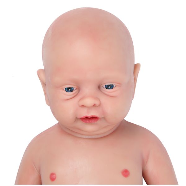 Muñecas IVITA WB1502 cm 3800g Silicona realista Reborn Boy Baby Doll Realista Cuerpo completo Brinquedo Ojos Abiertos Juguetes para niños 230710