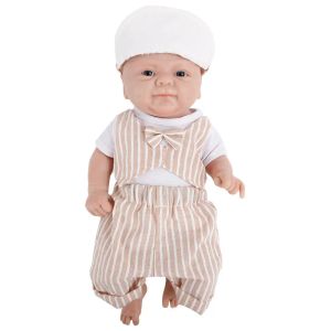 Poupées IVITA WB1512CT 36cm Full Corps Silicone Reborn Baby Doll With Anity Pacificier Soft Baby Dolls for Child