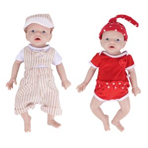 Poupées IVITA WG1554 38cm 1,58 kg 100% Silicone Reborn Doll 3 Colors Eyes Choices avec vêtements Realist Baby Toys for Children Gift