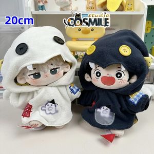 Muñecas Kpop Star Idol Ghost Robes Disfraz de Halloween Sudaderas con capucha CP 10 cm 20 cm 40 cm Muñeco de peluche Ropa de peluche Ropa Plushie MS 231024