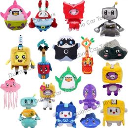 Dolls Lanky Boxs Plush Toys Pjed Masks Plushie Lankybot Cyborg Gevulde dieren Zacht speelgoed Boxy Foxy Dolls Pillow Toys For Children Gifts