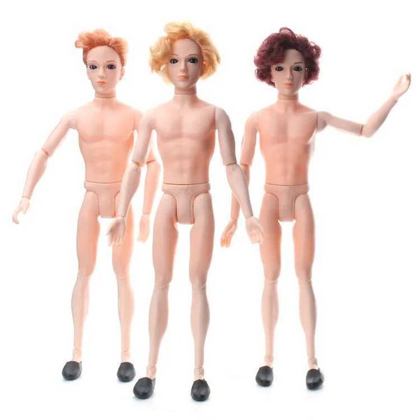 Muñecas machos nude muñeca niño 30cm 14/11 móvil un sindicato muñeco novio cool prince nude novio juguete s2452307
