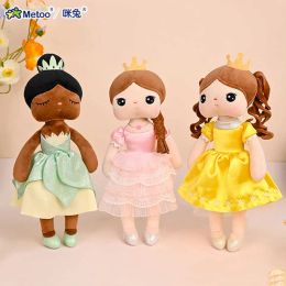 Poupés metoo poupée pour enfants toys contes de fée princesse angela soft peluche toys pour filles nouveau-né bébé cadeau d'anniversaire de Noël