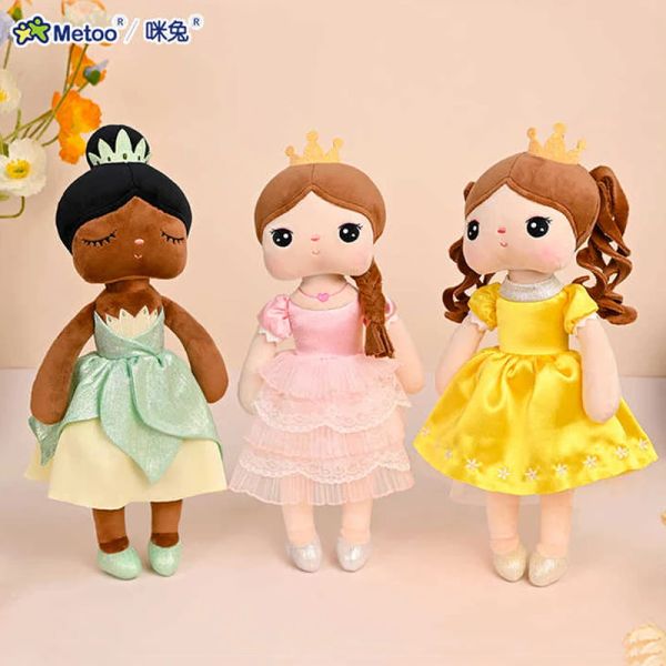 Muñecas meta meta muñeca juguetes para niños cuento de hadas princesa angela juguetes para dormir suaves para niñas