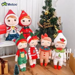 Poupés metoo poupée pour enfants toys kawaii Noël angela animaux en peluche toys pour filles bébé halloween cadeau d'anniversaire