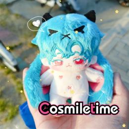 Poppen Geen Attribuut Monster Duivel Konijn Pluche Plushie 10 cm Doll Gevulde Dress Up Cosplay Anime Speelgoed Figuur Xmas Geschenken 230705