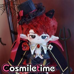 Poppen Geen attributen Monster Red Lie 20cm Schattige Pluche Doll Dress Up Cosplay Kinderspeelgoed Voor Meisje Anime Xmas Gifts WEN 230704