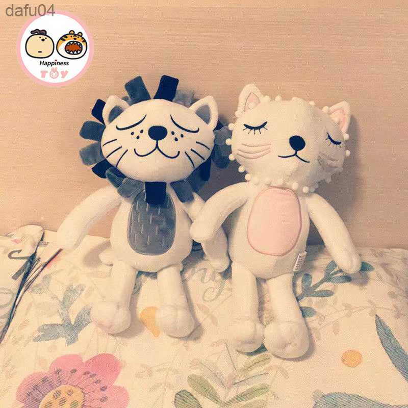 Dolls Nordic Ins Cute Lioness Plush Doll Children Sleeping Soft Pillow Lion Paar Doll Girl Lovers Doll Gift Room Decoratie L230522