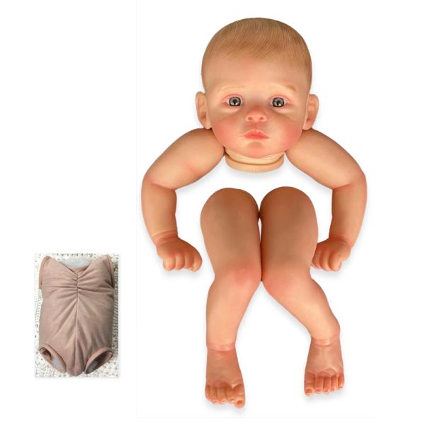 Dolls NPK – Kit de poupée Reborn fini de 20 pouces, Joleen, réaliste, doux au toucher, bricolage, pièces de poupée déjà peintes