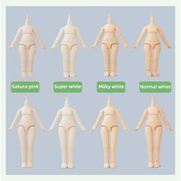 Poupées nwe ymy body obitsu11 1 / 12bjd poupées nues articulées mobiles pour ob11 bjd gsc white skin boy girl body body toy remplacement