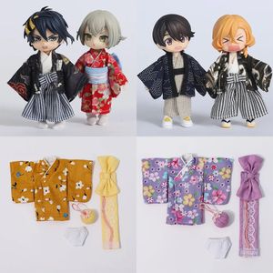 Poppen Obitsu 11 kimono kleding Bjd pop accessoires nationaal kostuum Japanse kleding voor Ob11 Ymy Ddf Gsc Body9 112 231024