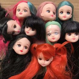 Poupées originales Jenny Licca têtes de poupée mignonne petite fille colorée cheveux longs bricolage figurines cadeaux jouets 231109