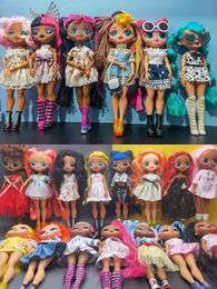 Muñecas originales LOL OMG Fashion Big Sister Dress up Girl Doll contiene ropa y zapatos juguetes de regalo 230208